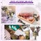 12 Pack Boho Dried Flower Bouquet Mini Wedding Handmade Dry Flowers Decor for Vase Crafts DIY Photo Boutonniere for Men Floral Plant for Bridesmaid Gift Birthday Decor(Lavender)